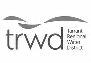 RWD monogram in black and white
